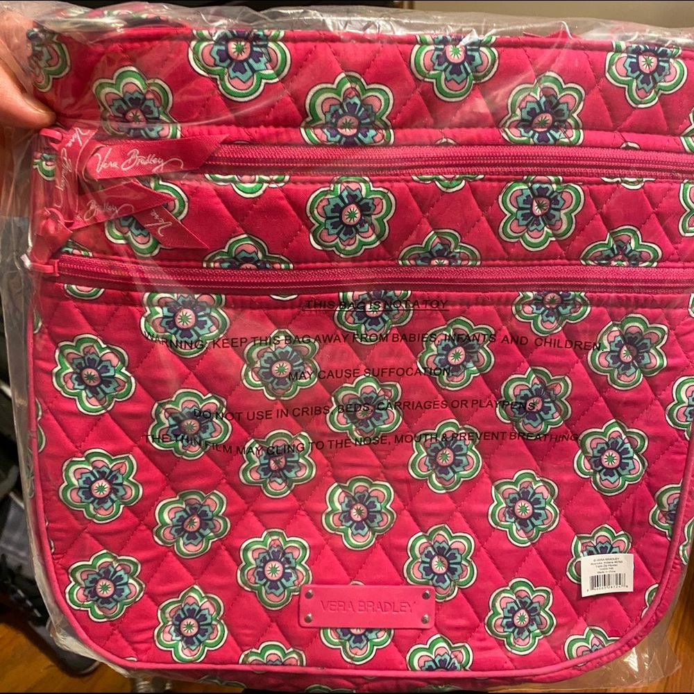 Vera Bradley cross body and matching wallet